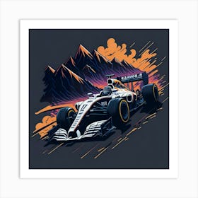 Artwork Graphic Formula1 (112) Art Print