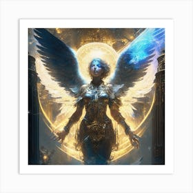 Angel Of The Aether Art Print