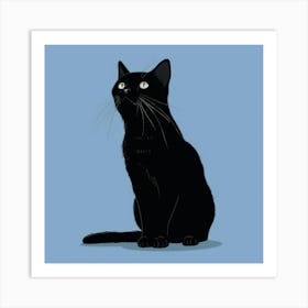 Black Cat 19 Art Print