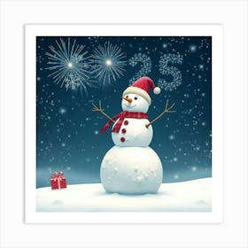 Asm Snow Man Celebrate The New Year 2025 386069bc B4eb 40fa 98d7 B6619baef710 Art Print