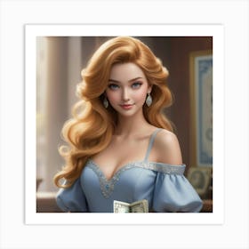 Cinderella 63 Art Print