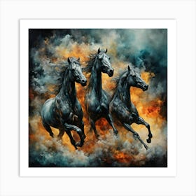 Fire Art Print