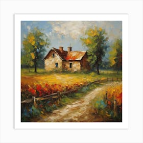 Country House Art Print