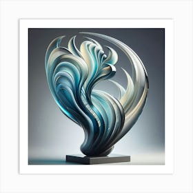 Abstract Sculpture 1 Art Print