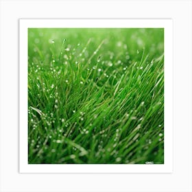 Green Grass 30 Art Print