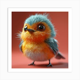 Cute Little Bird 4 Art Print