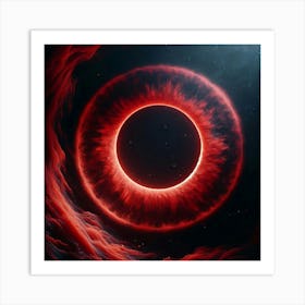 Ring Of Fire Art Print