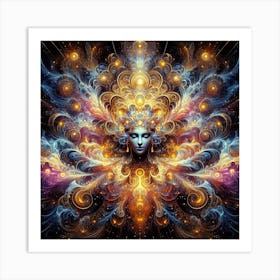 Psychedelic Art 5 Art Print