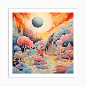 Dreamscape 6 Art Print