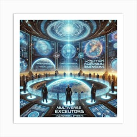 A Depiction Of The Multiverse Executors, High Rank Art Print