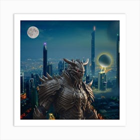 Dragon Warrior 11 Art Print