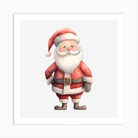 Santa Claus 12 Art Print