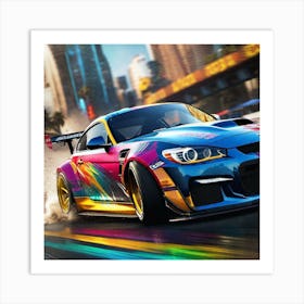 Need For Speed 33 Art Print