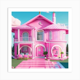 Barbie Dream House (127) Art Print