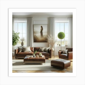 Modern Living Room 30 Art Print