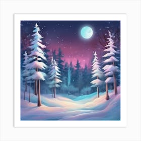 Winter's Whisper Art Print