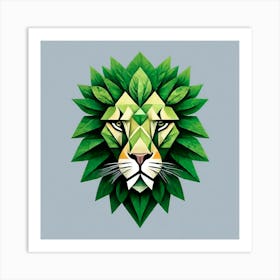 Lion Head 6 Art Print