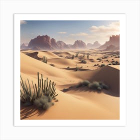 Sahara Desert 4 Art Print