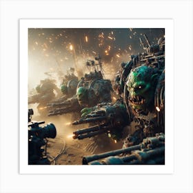 Warhammer 40k 2 Art Print