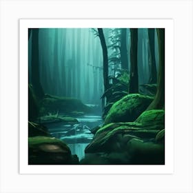 Forest 27 Art Print