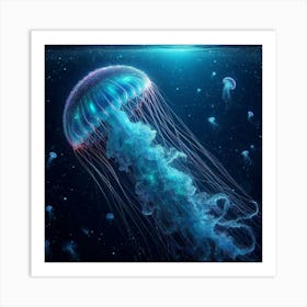 Jellyfish 8 Art Print