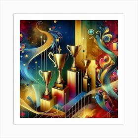 Abstract Abstract Painting 2 Art Print