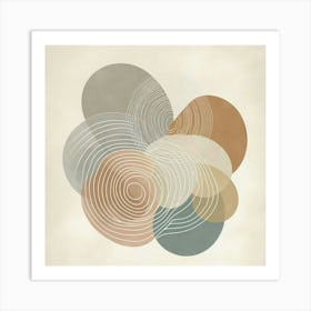 Simple abstract 5 Art Print