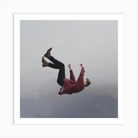 Man Falling In The Air Art Print