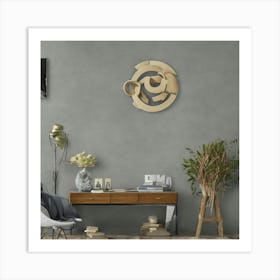 Modern Living Room 2 Art Print