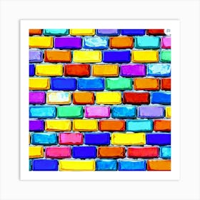 Brick Wall 4 Art Print