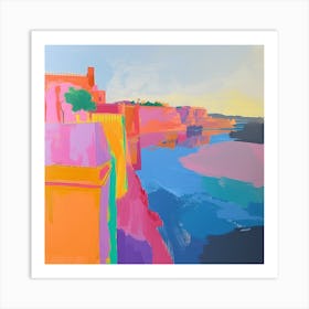 Abstract Travel Collection Jaipur India 1 Art Print