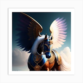 Egyptian Horse Art Print