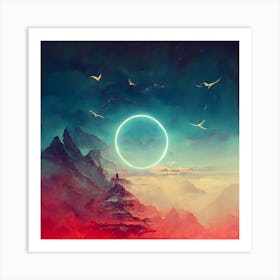 Mystic Convergence Art Print