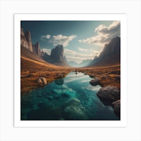 Pristine Landscape Art Print