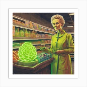 Grocery Shop With Madam Marie #4 Art Print