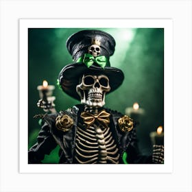 Lucky Bones Art Print