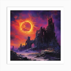 Castle Of The Sun 1 Art Print