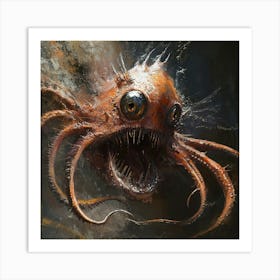 Octopus 7 Art Print