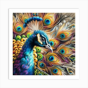 Peacock 1 Art Print