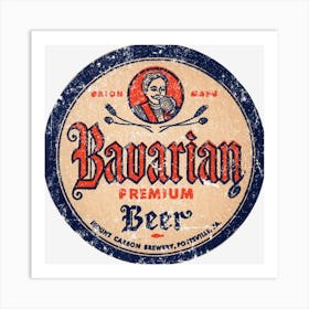 Bavarian Premium Beer Art Print