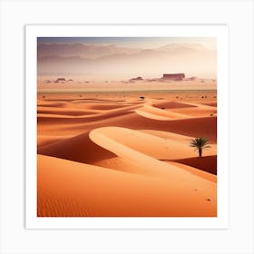 Desert Landscape 44 Art Print