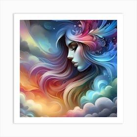 Dream Girl 4 Art Print