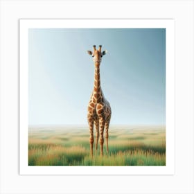 Giraffe 1 Art Print