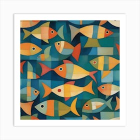 Fish In The Sea 8 Art Print