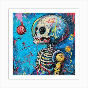 Skeleton 15 Art Print