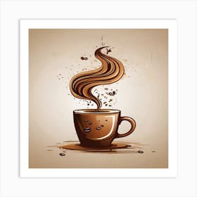 Coffee Cup Art Print