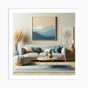 Abstract Painting For Creative Homes Art Print