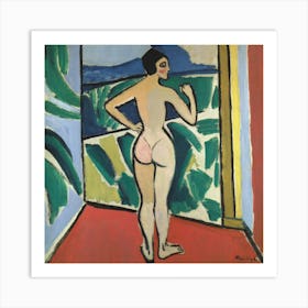 Nude Woman In A Room Art Print