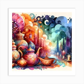 Islamic Art 2 Art Print