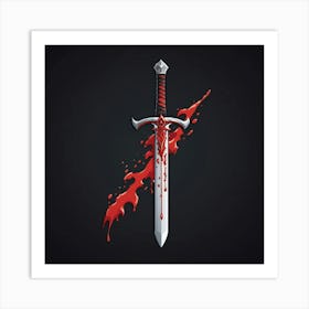 Sword Of Blood Art Print